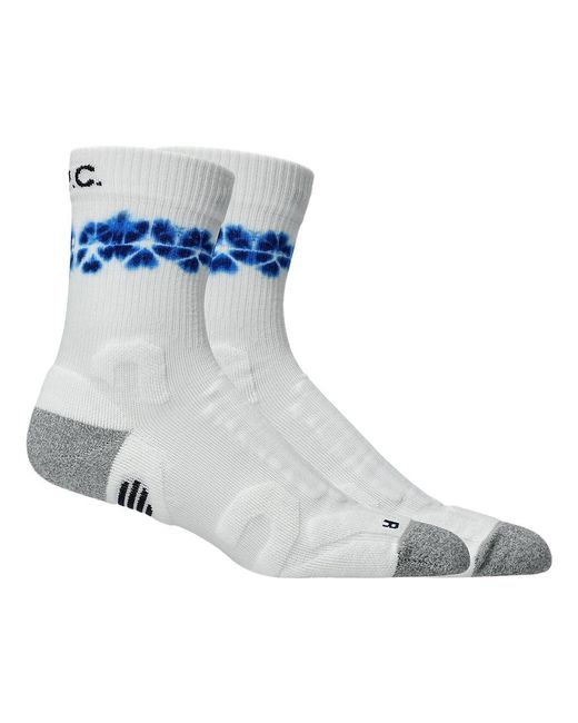 Asics Black A.P.C. X Court+ Tennis Crew Sock for men