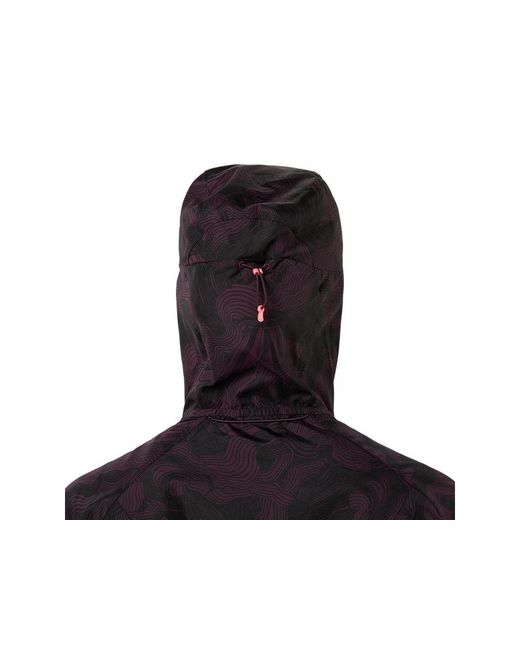 Asics Fujitrail Packable Jacket in het Black