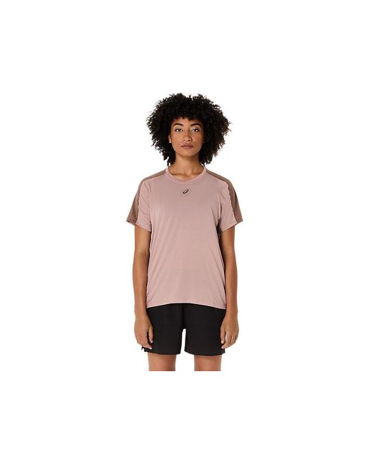 Fujitrail Elite Ss Top di Asics in Black