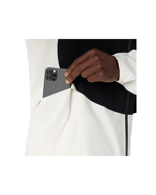 Asics Black Metarun Legend Jacket for men