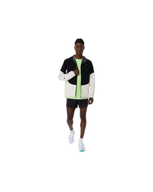 Asics Black Metarun Legend Jacket for men
