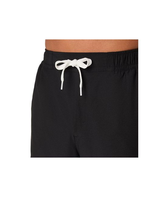 Asics Black Heritage Double Weave Pant for men