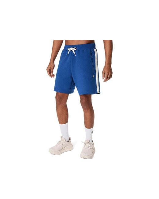 Asics Blue Heritage 7in Short for men