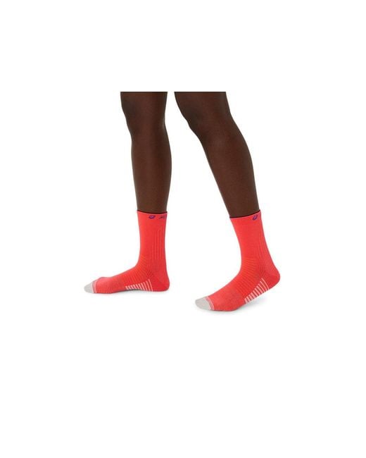 Asics META SPEED SOCKS CREW in Red für Herren