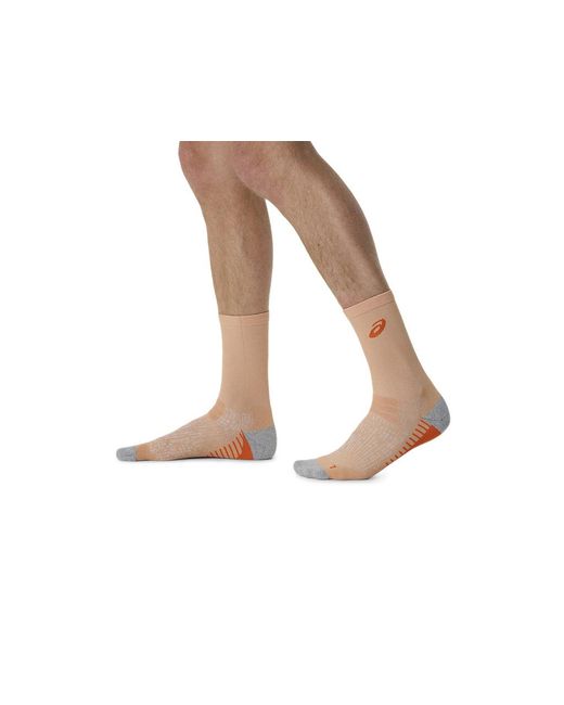 Asics Black Performance Run Sock Crew for men