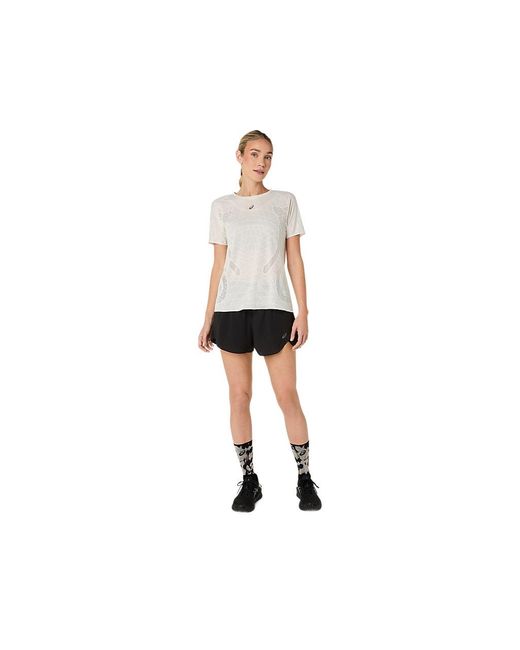 Asics Black Metarun Ss Top