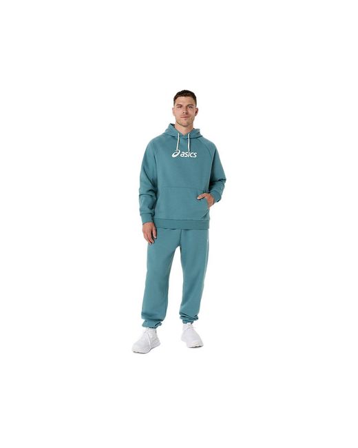 Asics Blue Fleece Relaxed Pant for men