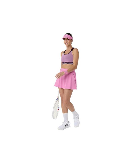 GAME COMPRESSION BRA Asics de color Purple