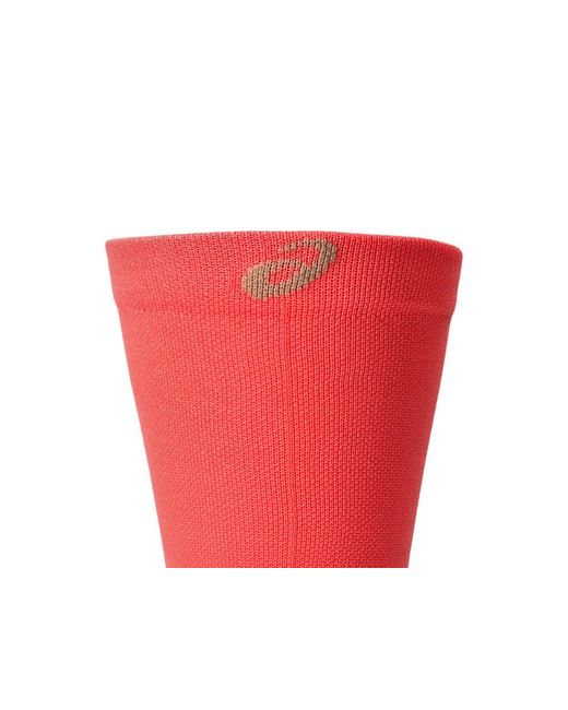 Asics Red Fujitrail Crew Sock for men