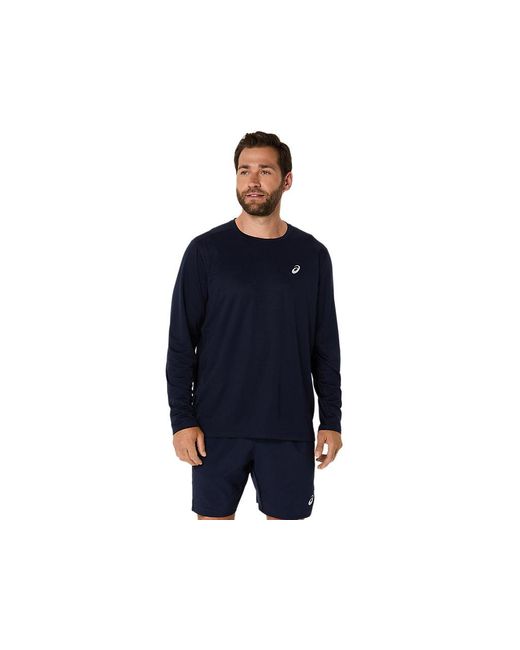 Asics CORE LS TOP in Blue für Herren