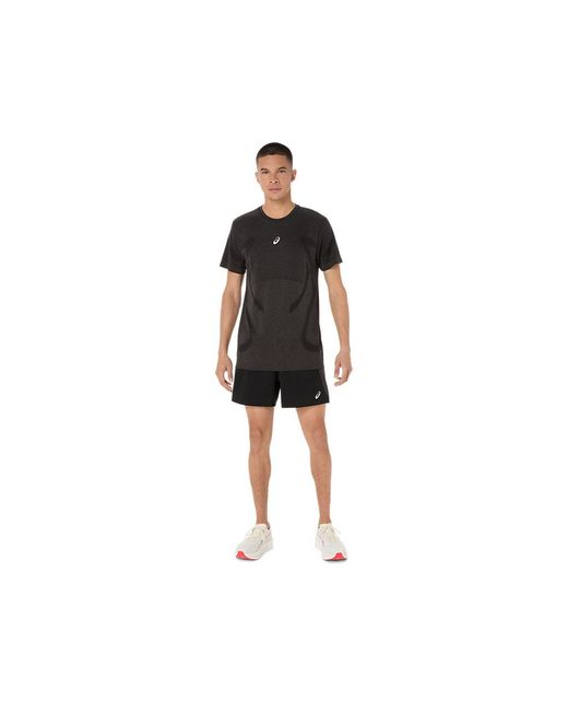 Road Seamless Ss Top Asics pour homme en coloris Black