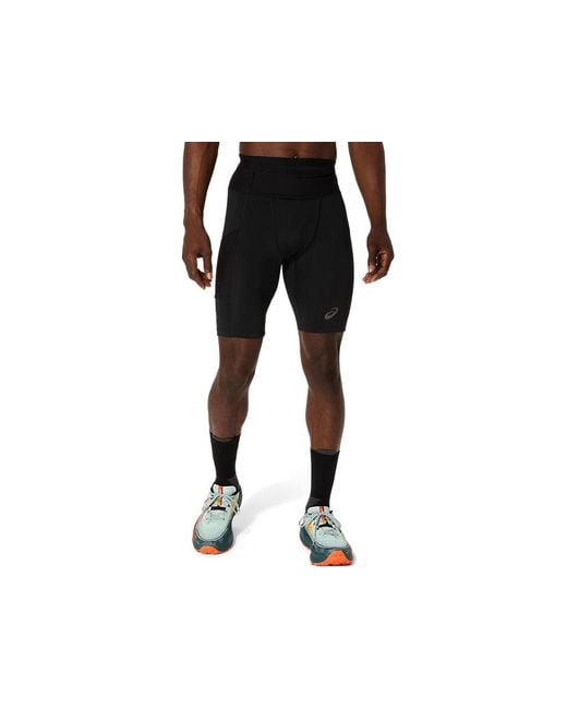 Asics Black Fujitrail Elite Sprinter for men