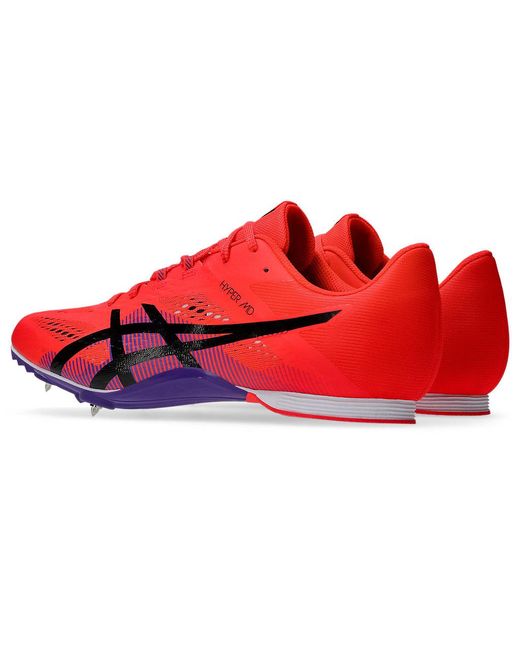Asics Red Hyper Md 8 for men