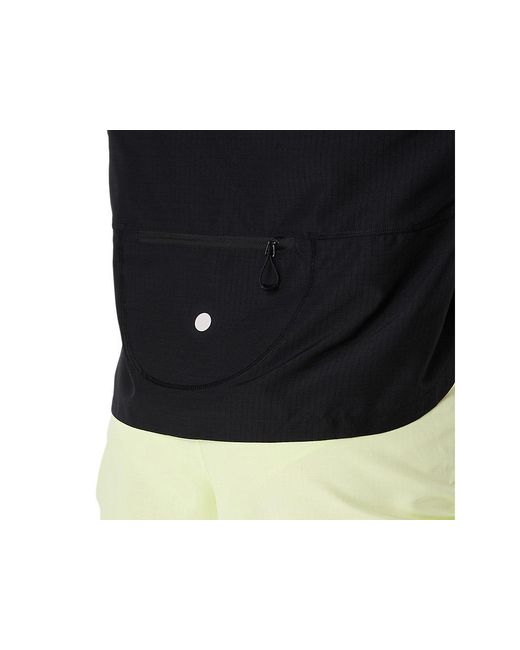 Asics Black Nagino Run Adjustable Jacket