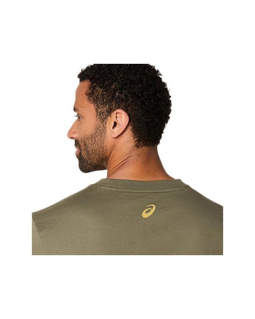 Logo Ss Tee Asics pour homme en coloris Black