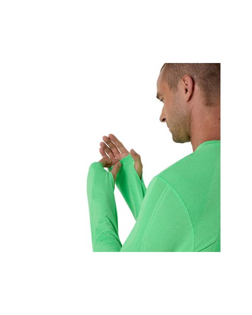 Asics Green Road Seamless Ls Top for men
