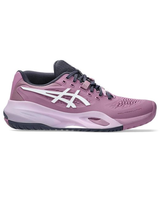 Asics Purple GEL-RESOLUTION X CLAY
