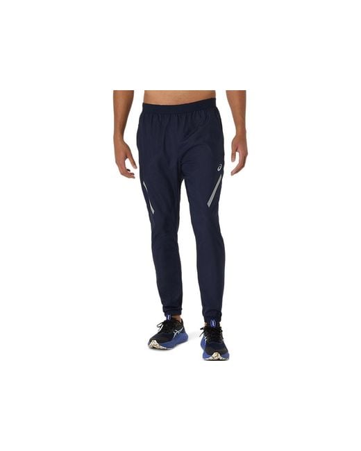 Asics Lite-Show Pant in het Black voor heren