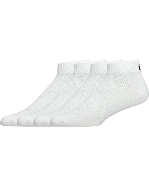 Asics 2 Pack Low Cut Sock in het White voor heren