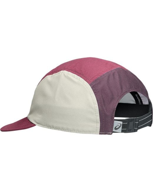 5 Panel Cap di Asics in Pink da Uomo