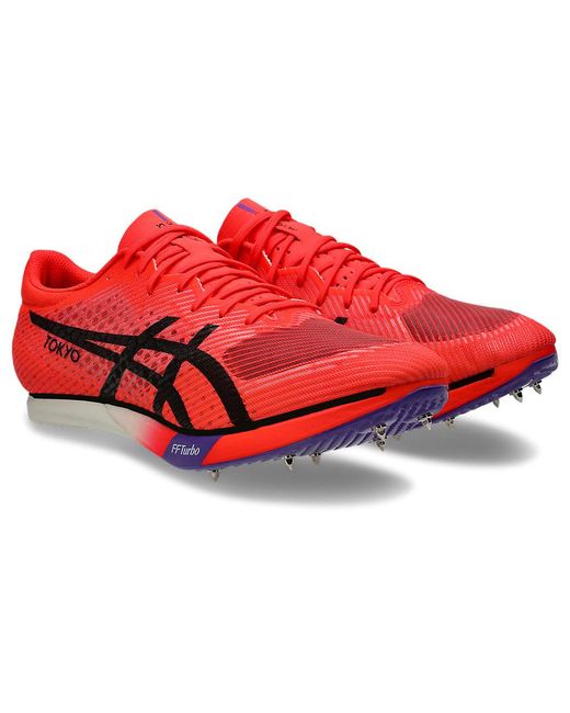 Asics Red Metaspeed Md for men