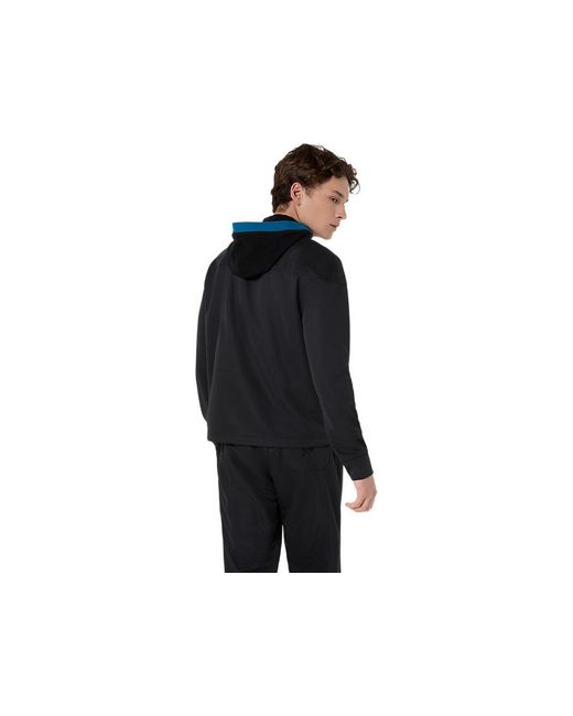 Asics Styrax Track Jacket in het Black voor heren