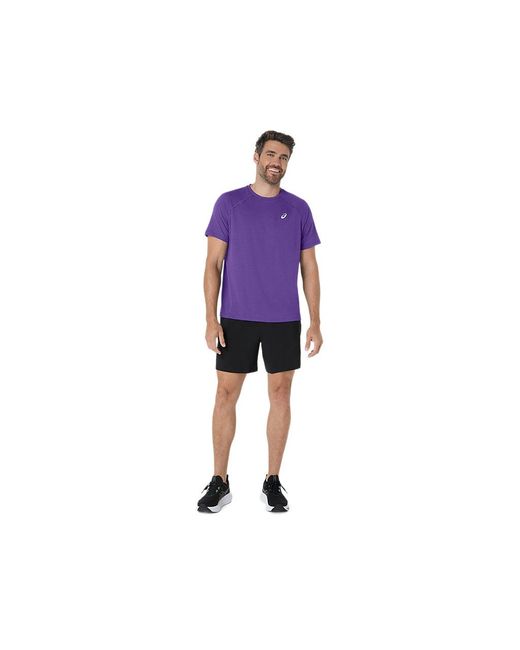 Asics Sport Run Top in het Purple voor heren