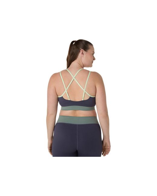 Asics Nagino Flex Strappy Bra in het Black