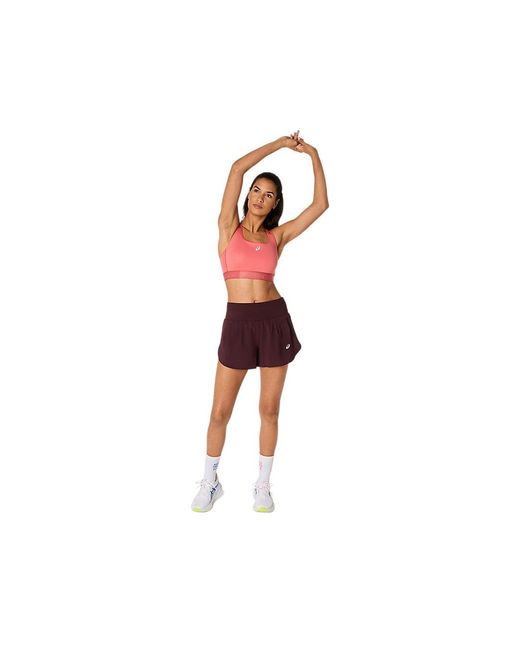 Asics Red Road Compression Bra
