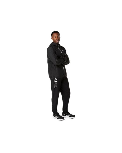 Asics Icon Pant in het Black voor heren