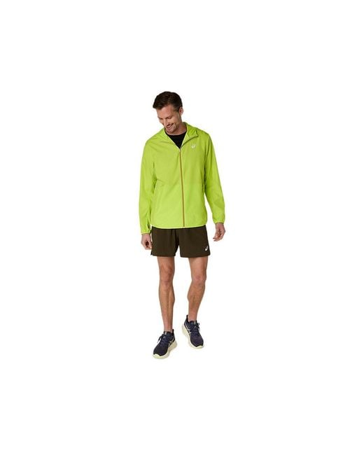 Asics CORE JACKET in Green für Herren
