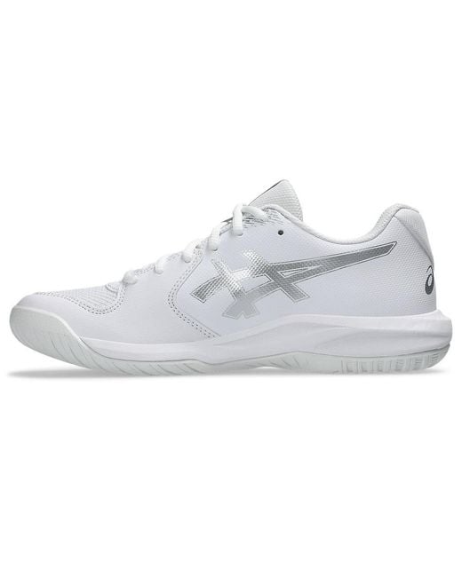 Asics White Gel-dedicate 9