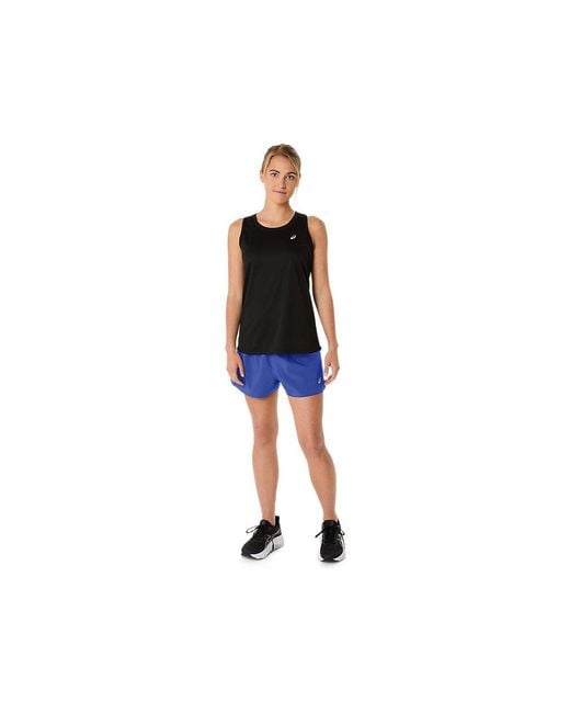 Asics Blue Core Split Short