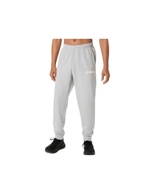 Asics Black Logo Fleece Pant for men