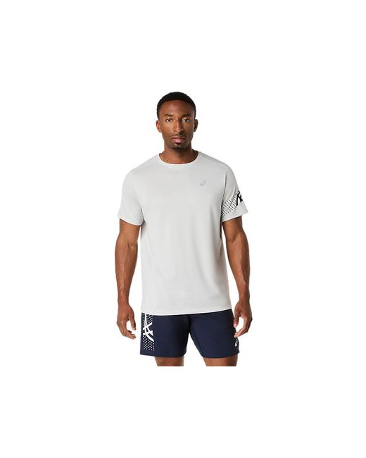 Asics Black Icon Ss Top for men