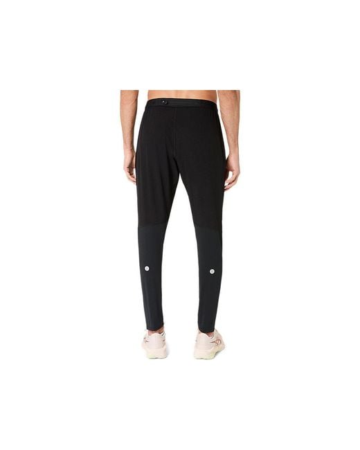 Asics Road Winter Pant in het Black voor heren