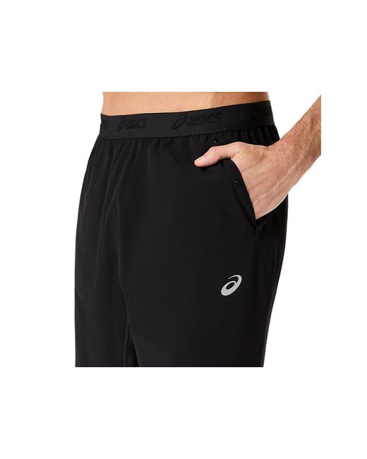 Asics Road Winter Pant in het Black voor heren