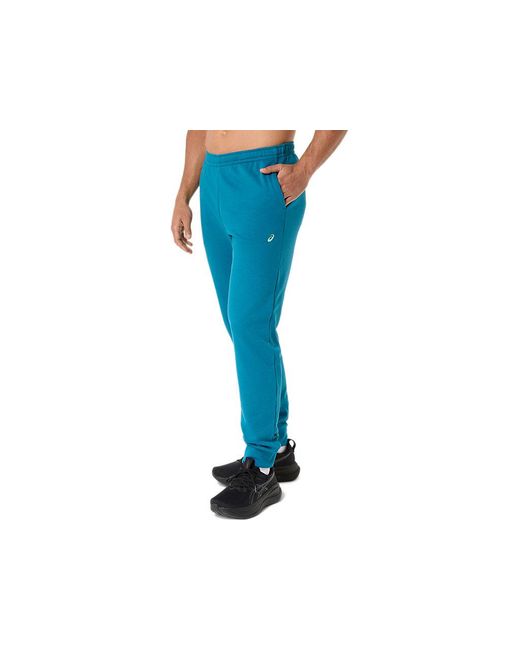 Asics Blue French Terry Pant for men