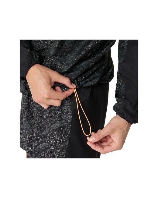 Fujitrail Packable Windbreaker Asics pour homme en coloris Black