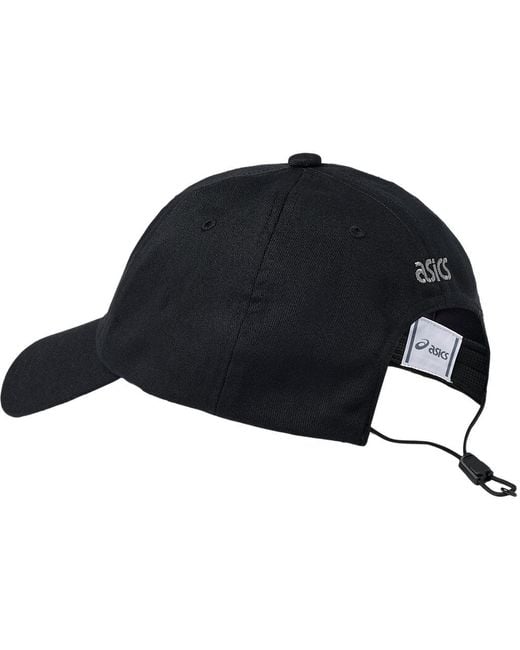Asics Black Sps Logo Cap for men