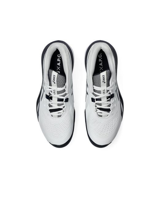 A.P.C. x GEL-RESOLUTION X CLAY Asics de hombre de color Black