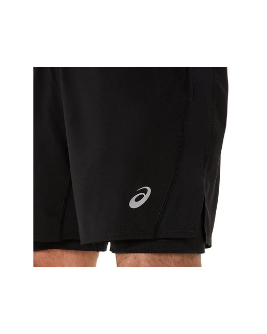 Asics Black Core 2N1 7In Short for men