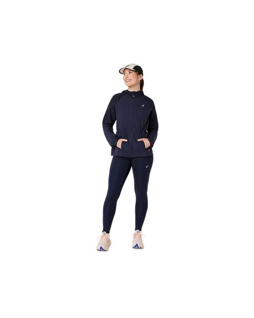 Asics Blue Road Packable Jacket
