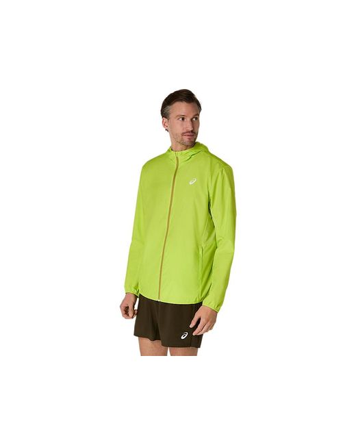 Asics CORE JACKET in Green für Herren