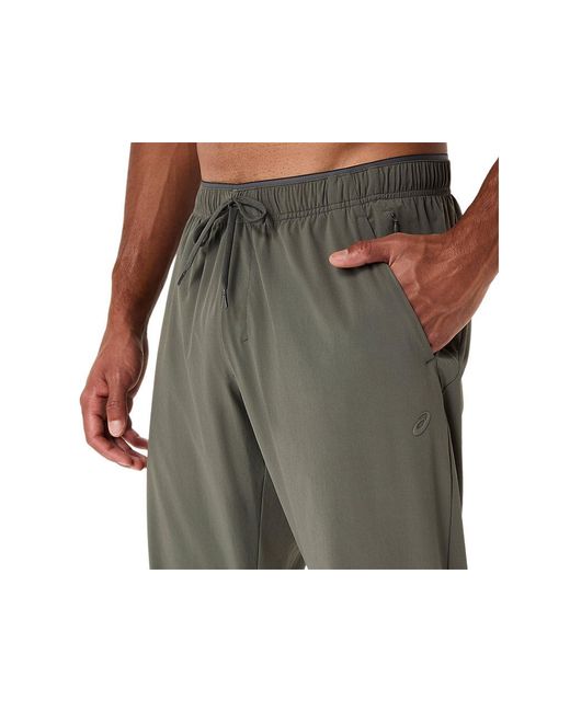 Asics Black Comfort Core Stretch Woven Pant for men
