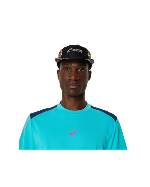 Asics Blue Padel 5 Panel Cap for men