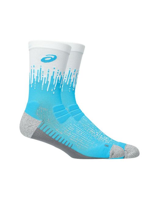 Performance Run Sock Crew di Asics in Blue da Uomo