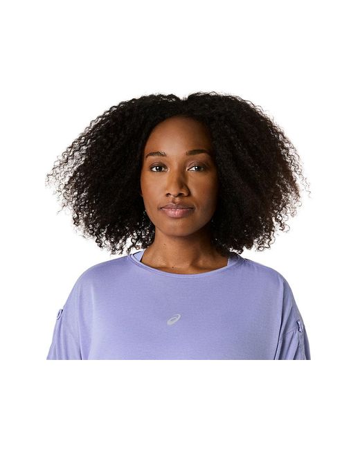 Asics Blue Nagino Run Adjustable Ss Top