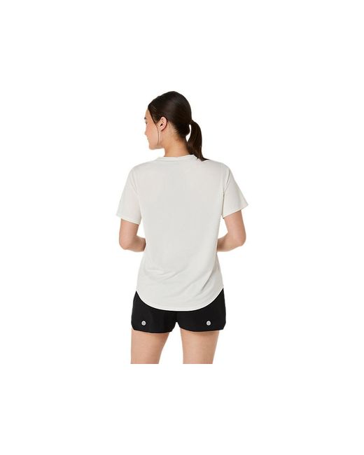 Asics Black Fujitrail Logo Ss Top
