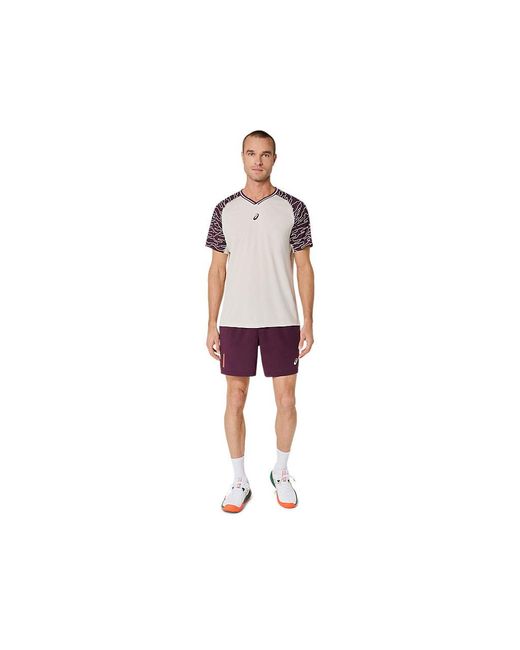 Asics Black Padel Court Ss Top for men